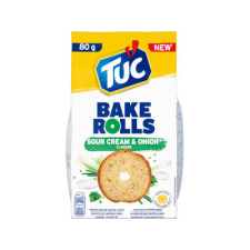 Mondelez Hungária Kft. Bake Rolls Tuc 80g Hagymás-tejfölös előétel és snack