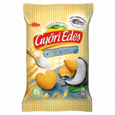 Mondelez Hungária Kft. Győri Édes kókuszos, mézes, omlós keksz 150 g csokoládé és édesség