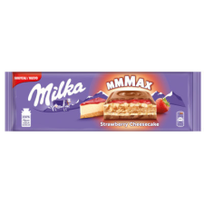 Mondelez Hungária Kft. Milka 300g Epres sajttorta- Strawberry Cheesecake csokoládé és édesség