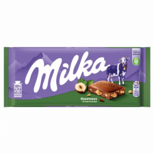 Mondelez Hungária Kft. Milka alpesi tej felhasználásával készült tejcsokoládé törtmogyoróval 100 g csokoládé és édesség