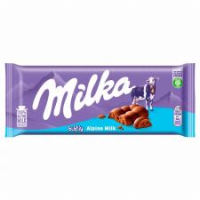Mondelez Hungária Kft. Milka Bubbly alpesi tejcsokoládé levegőbuborékos tejcsokoládé töltelékkel 90 g csokoládé és édesség