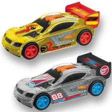 Mondo Toys Hot Wheels – Blazing Cruisers: Time Tracker kisautó hanggal 13 cm autópálya és játékautó