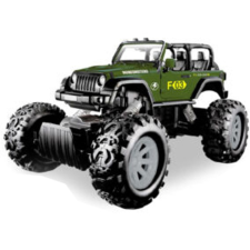 Mondo Toys Stunt Truck zöld hátrahúzós kisautó 1/43 - Mondo Motors autópálya és játékautó
