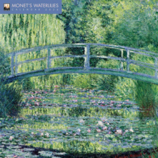  Monet's Waterlilies Wall Calendar 2024 (Art Calendar) naptár, kalendárium