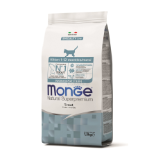  Monge Cat Monoprotein Kitten - pisztráng 1,5 kg macskaeledel