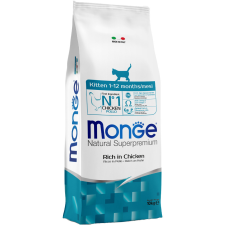 Monge Cat Natural Superpremium Kitten Száraz Macskatáp – 10 kg macskaeledel