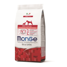 Monge Daily Line Mini Starter száraz kutyatáp - csirke 1,5 kg kutyaeledel