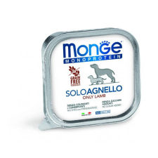 Monge Dog 150g MONOPROTEIN Paté 100% bárány kutyaeledel