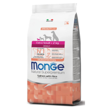 Monge Dog 2,5 Extra Small Lazac & rizs - Adult Speciality Line kutyaeledel