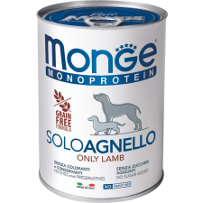 Monge Dog Grain Free Monoprotein Lamb Paté (12 x 400 g) 4.8kg kutyaeledel