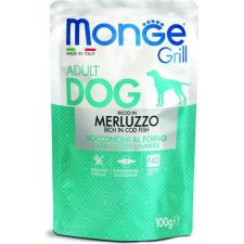 Monge Dog Grill tőkehal 100 g kutyaeledel