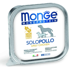 Monge Dog MONOPROTEIN Paté 100% csirke 150 g kutyaeledel