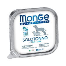 Monge Dog Monoprotein Pate Alutálcás Kutyaeledel (100% Tonhal) - 150 g kutyaeledel