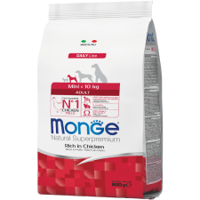 Monge Dog Natural Superpremium Mini Adult Száraz Kutyatáp – 0,8 kg kutyaeledel