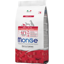 Monge Dog Natural Superpremium Mini Puppy &amp; Junior Száraz Kutyatáp – 3 kg kutyaeledel