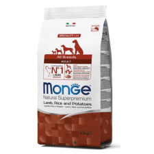  Monge Dog Speciality line All Breeds Adult Bárány, Rizs ,Burgonya – 2×12 kg kutyaeledel