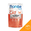 Monge Grill Kitten Alutasakos Macskaeledel (Lazac) - 28x85 g