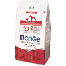  Monge Mini Starter Csirke kutyatáp – 15 kg kutyaeledel