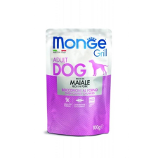 Monge Monge Grill Dog Adult - sertés 100 g kutyaeledel