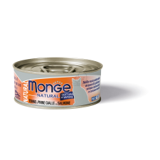 Monge Natural macskakonzerv - tonhal lazaccal 80 g macskaeledel