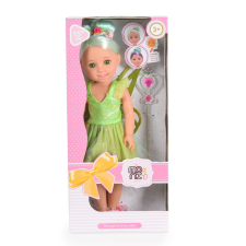 Moni Baba 38cm hajasbaba tündér zöld baba