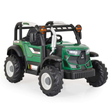 Moni Bo harvest traktor, elektromos, 2motoros zöld elektromos járgány