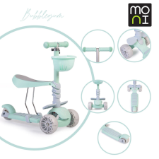 Moni Bubblegum 2IN1 ráülős roller - Zöld roller