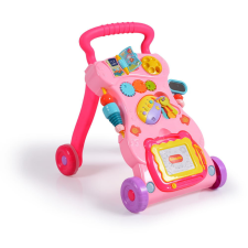 Moni Dreams járássegítő műanyag 2in1 pink tili toli