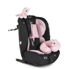 Moni Isafe I-Size gyerekülés (76-150 cm) - Rózsaszín gyerekülés