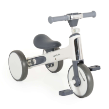 Moni Learn-to-ride mini futóbicikli 3 kerekű, összecsukható fehér lábbal hajtható járgány