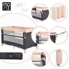 Moni Next Level utazóágy - Bézs utazóágy