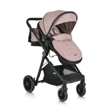 Moni Rio babakocsi 2in1 lapra csukható 22kgig pink babakocsi