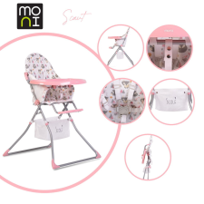 Moni Scaut etetőszék pink etetőszék