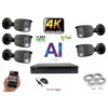  Monitorrs Security - 4K AI IP kamerarendszer 5 kamerával 8 Mpix GT - 6379K5