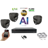  Monitorrs Security -  AI IP Dóm kamerarendszer 3 kamerával 5 Mpix - 6371K3 (Monitorrs Security)