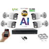  Monitorrs Security -  AI IP kamerarendszer 4 kamerával 5 Mpix - 6372K4 (Monitorrs Security)