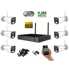Monitorrs Security - Wifi IP kamerarendszer 6 kamerával 2 Mpix. - 6122k6 megfigyelő kamera