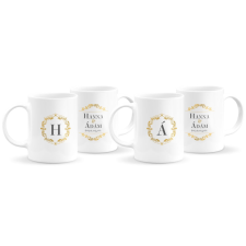 Monogramos páros bögre 11 bögrék, csészék