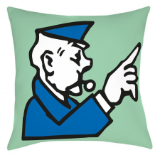  Monopoly párna, díszpárna 40*40 cm lakástextília