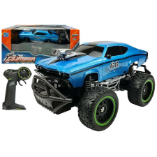 Monster Camaro hasonmás távirányítós játékautó kék 6652 távirányítós modell