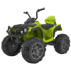 MONSTER Gyermek elektromos ATV, 2 motor, EVA hab kerekek, zöld