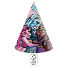 Monster High Friends parti kalap, csákó 6 db-os FSC party kellék