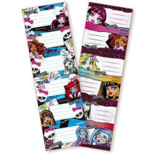 Monster High füzetcímke 6 db/ív füzetcímke