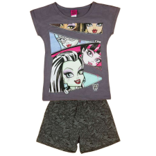 MONSTER High Lányka Szett - Póló és Rövidnadrág - Szürke - 116 gyerek ruha szett