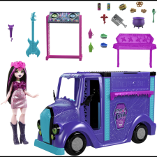 Monster High Monster Fest food truck és Draculaura, 13+ kiegészítő (194735230358) baba