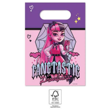 Monster High papír ajándéktasak 4 db-os party kellék