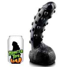 Monster Toys KHAN – prémium intim masszírozó 19 x 5.5 cm műpénisz, dildó
