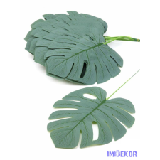 Monstera hamvas levél 39 cm dekoráció