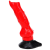 MONSTERED Monster Doggy – prémium, 17 cm-es, izgalmas dildó