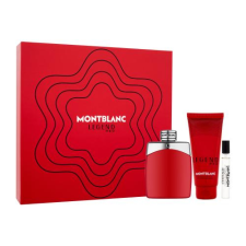 Montblanc Legend Red ajándékcsomagok Eau de Parfum 100 ml + Eau de Parfum 7,5 ml + tusfürdő 100 ml férfiaknak kozmetikai ajándékcsomag